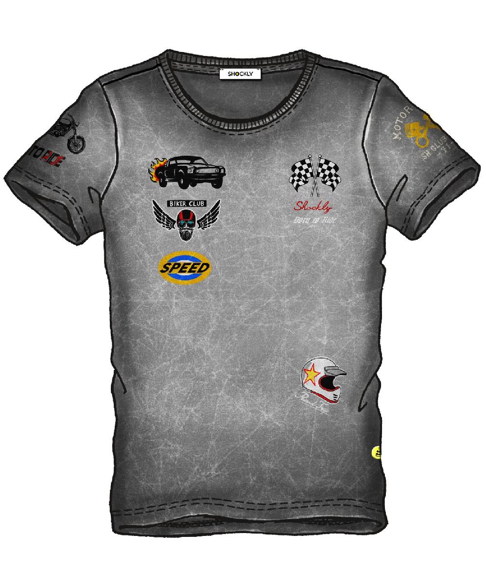 Shockly T-SHIRT-MOTOR Iron