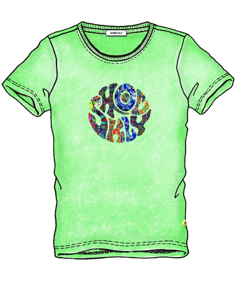 Shockly T-SHIRT-SHOCKLY Green-Fluo
