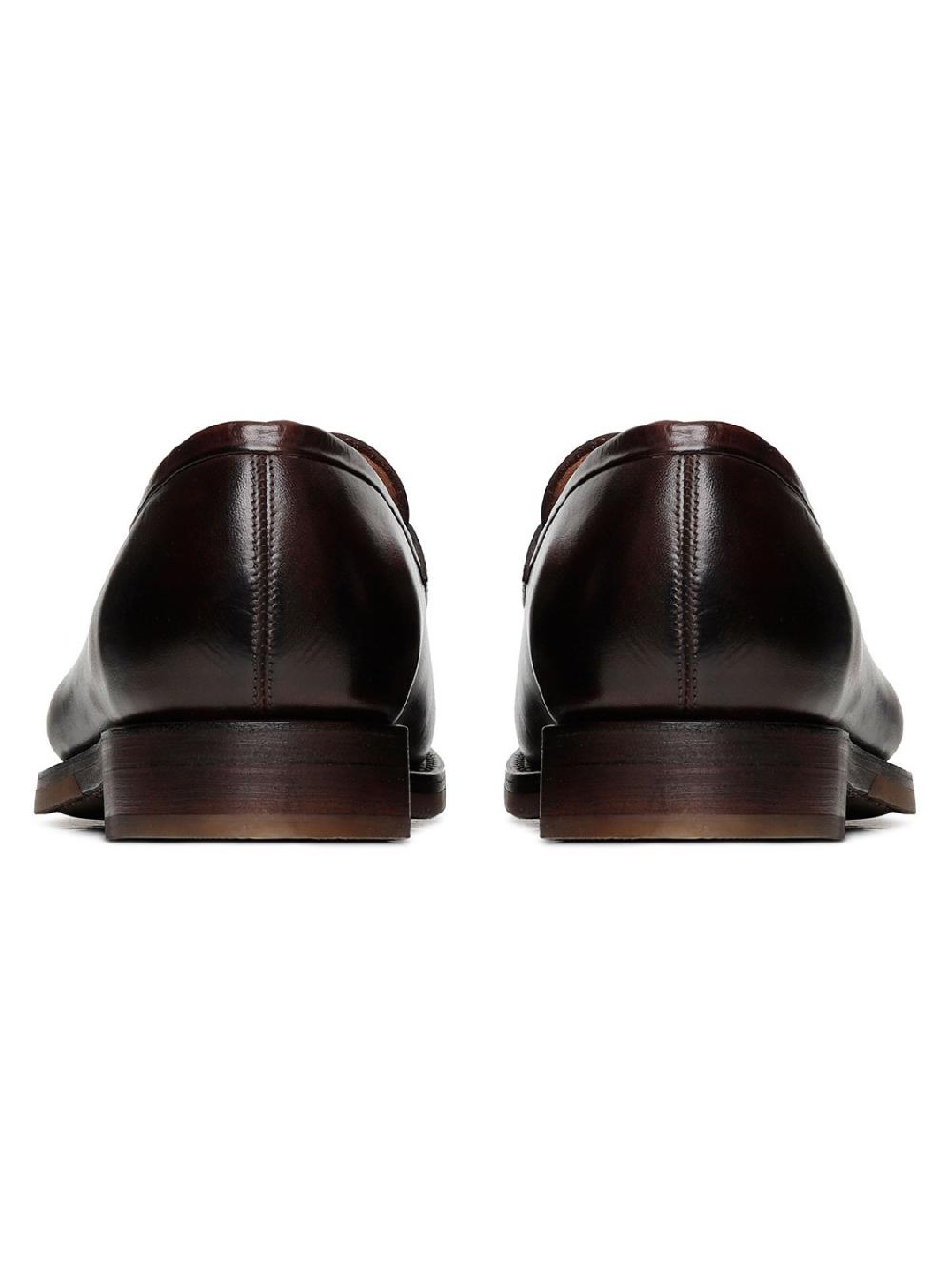 Silvano Sassetti Mocassini Bologna In Pelle Testa Di Moro