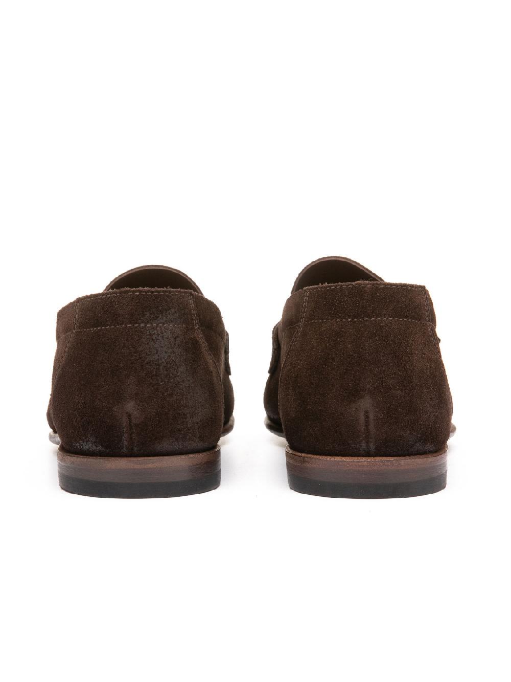 Silvano Sassetti Mocassini Penny In Pelle Marrone Scuro