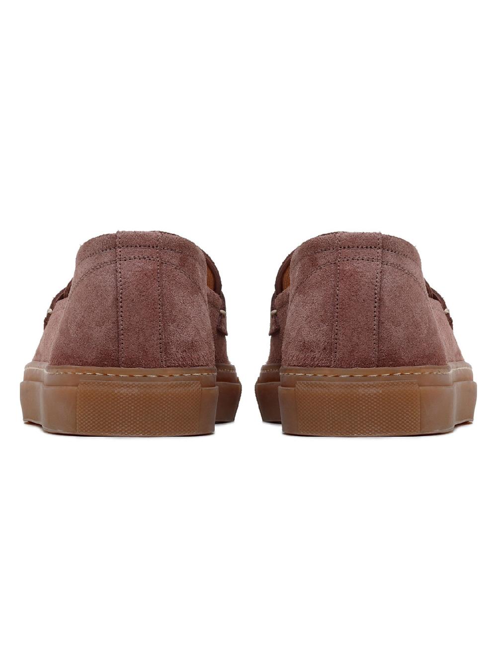 Silvano Sassetti Mocassini St. Tropez In Camoscio Marrone