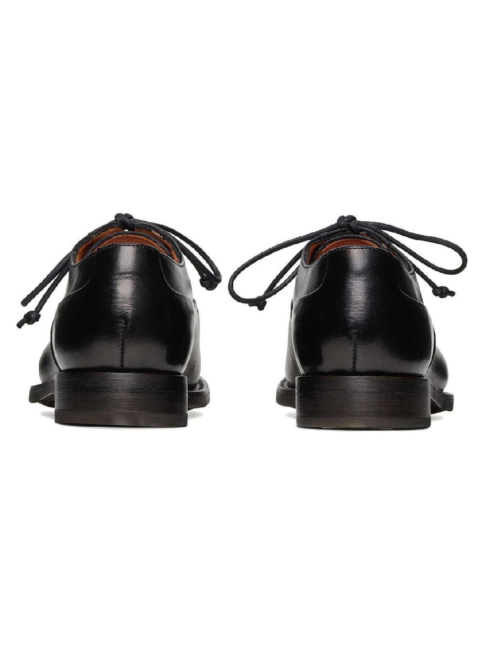 Silvano Sassetti Scarpe Derby Firenze In Pelle Nera