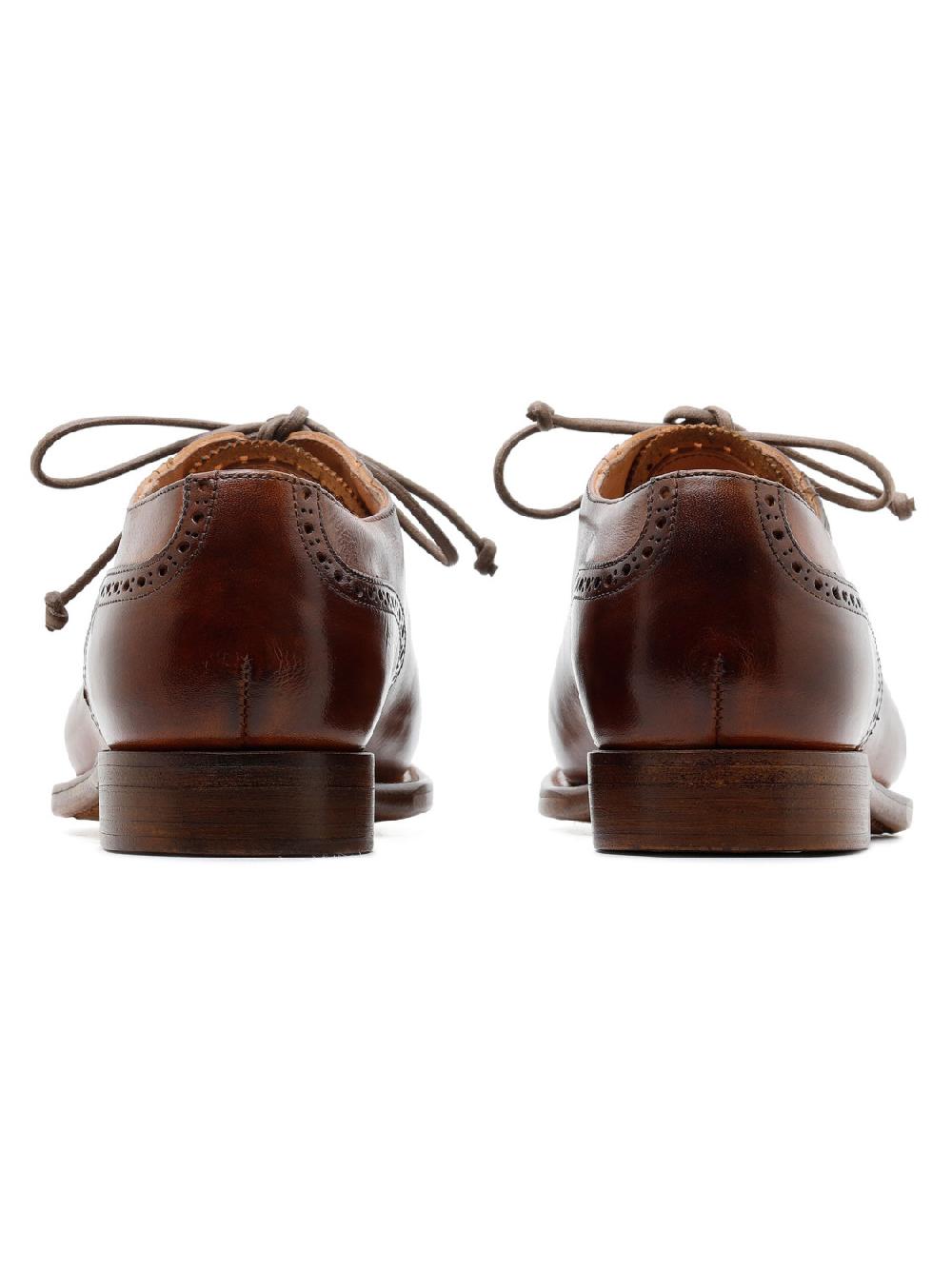 Silvano Sassetti Scarpe Stringate Lione In Pelle Marrone