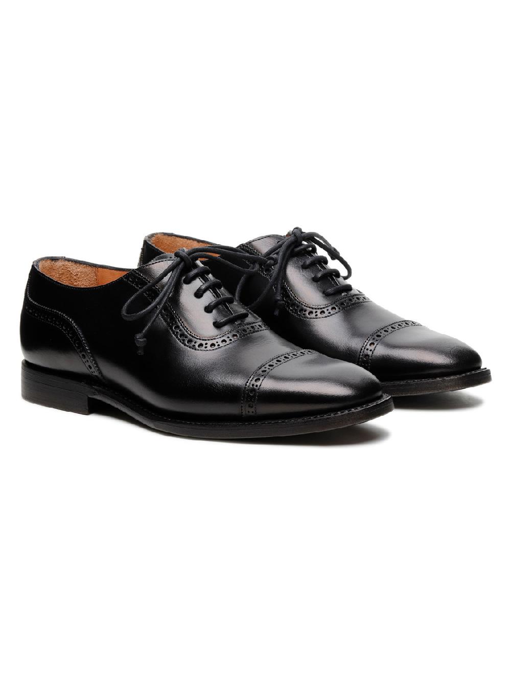 Silvano Sassetti Scarpe Stringate Lione In Pelle Nera