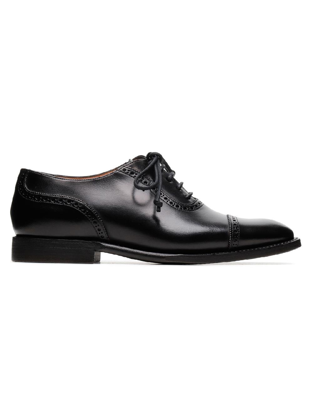 Silvano Sassetti Scarpe stringate Lione in pelle nera
