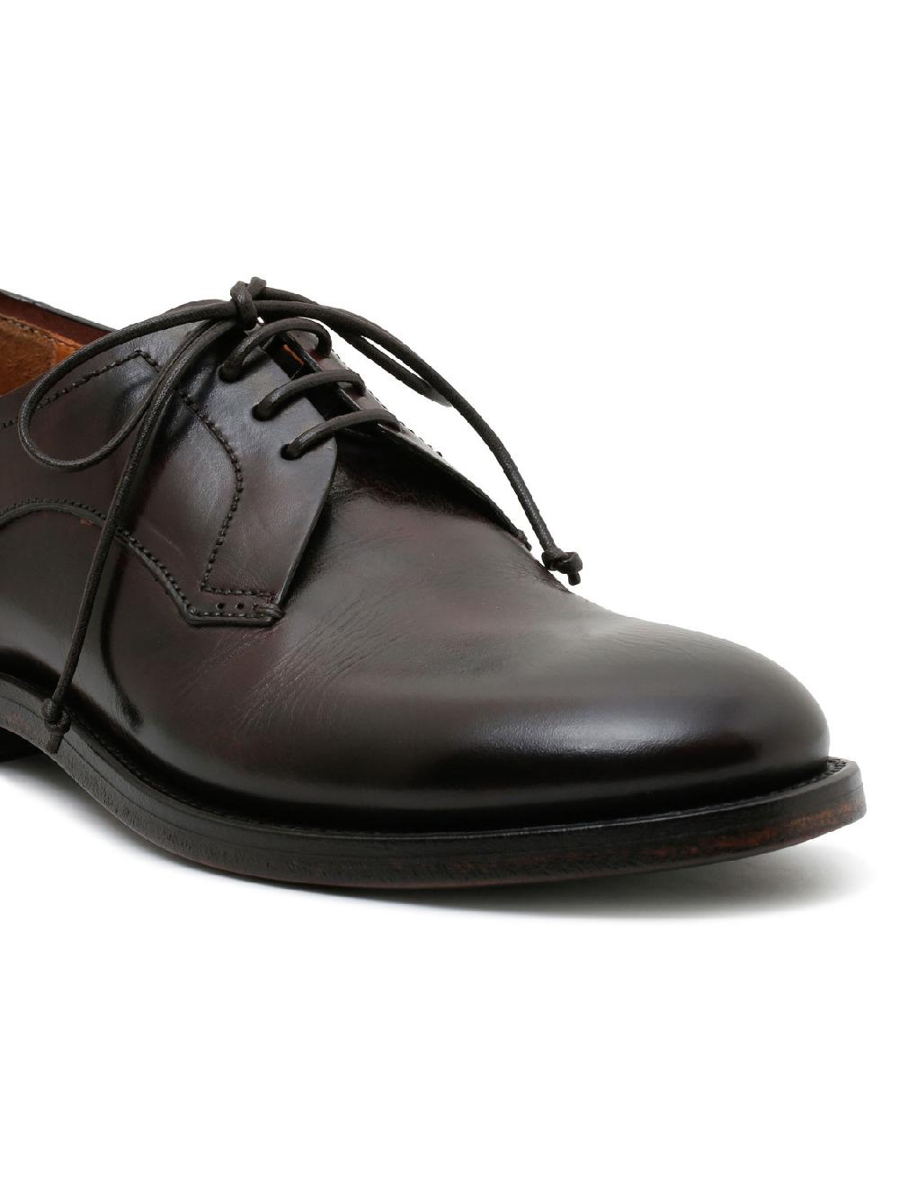 Silvano Sassetti Derby In Pelle Marrone Scuro