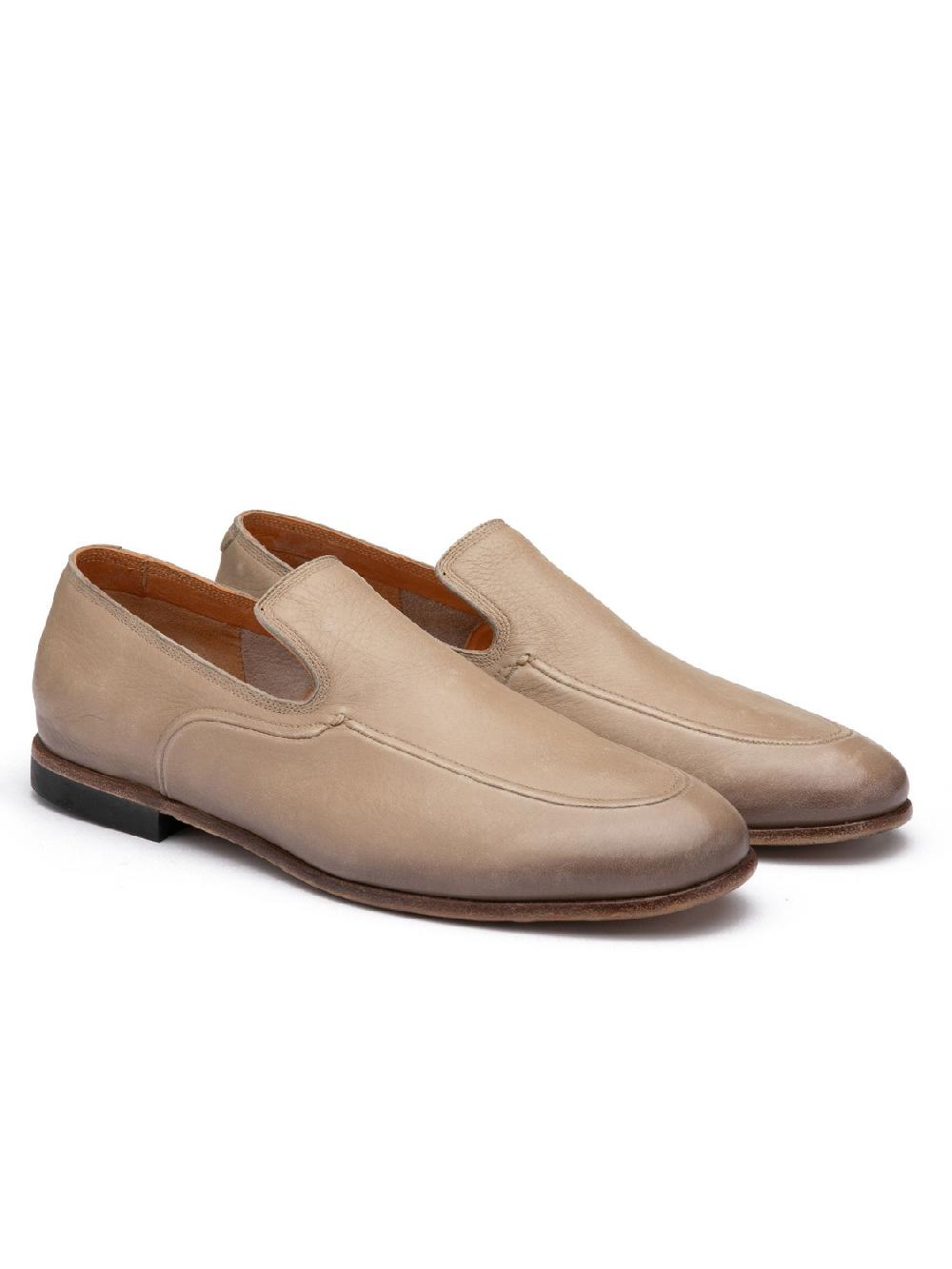 Silvano Sassetti Mocassini In Pelle Color Crema