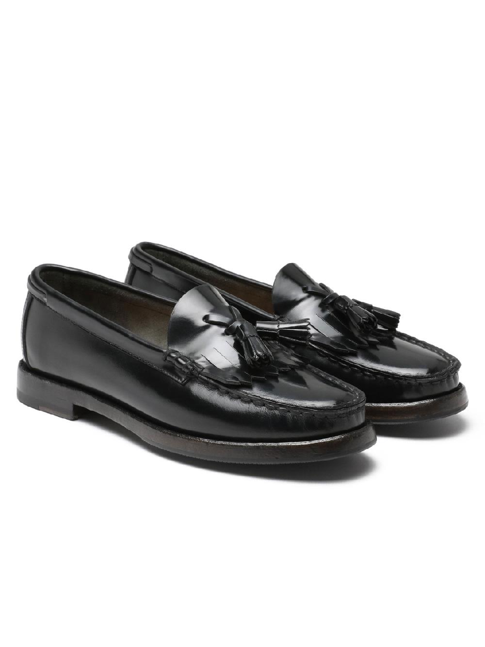 Silvano Sassetti Mocassini In Pelle Nera