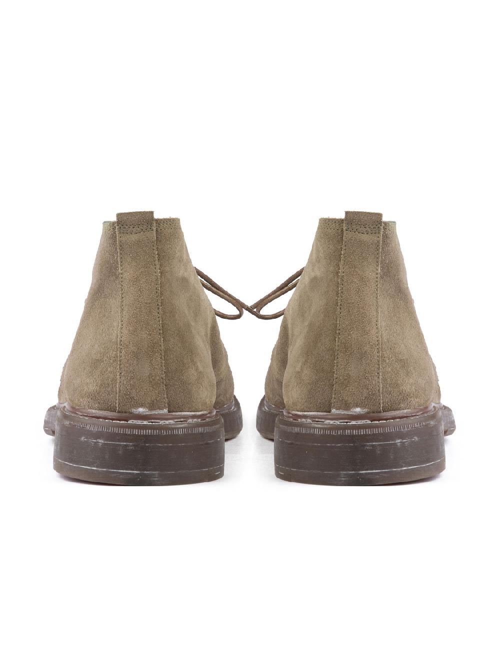 Silvano Sassetti Polacchini In Suede Color Tortora