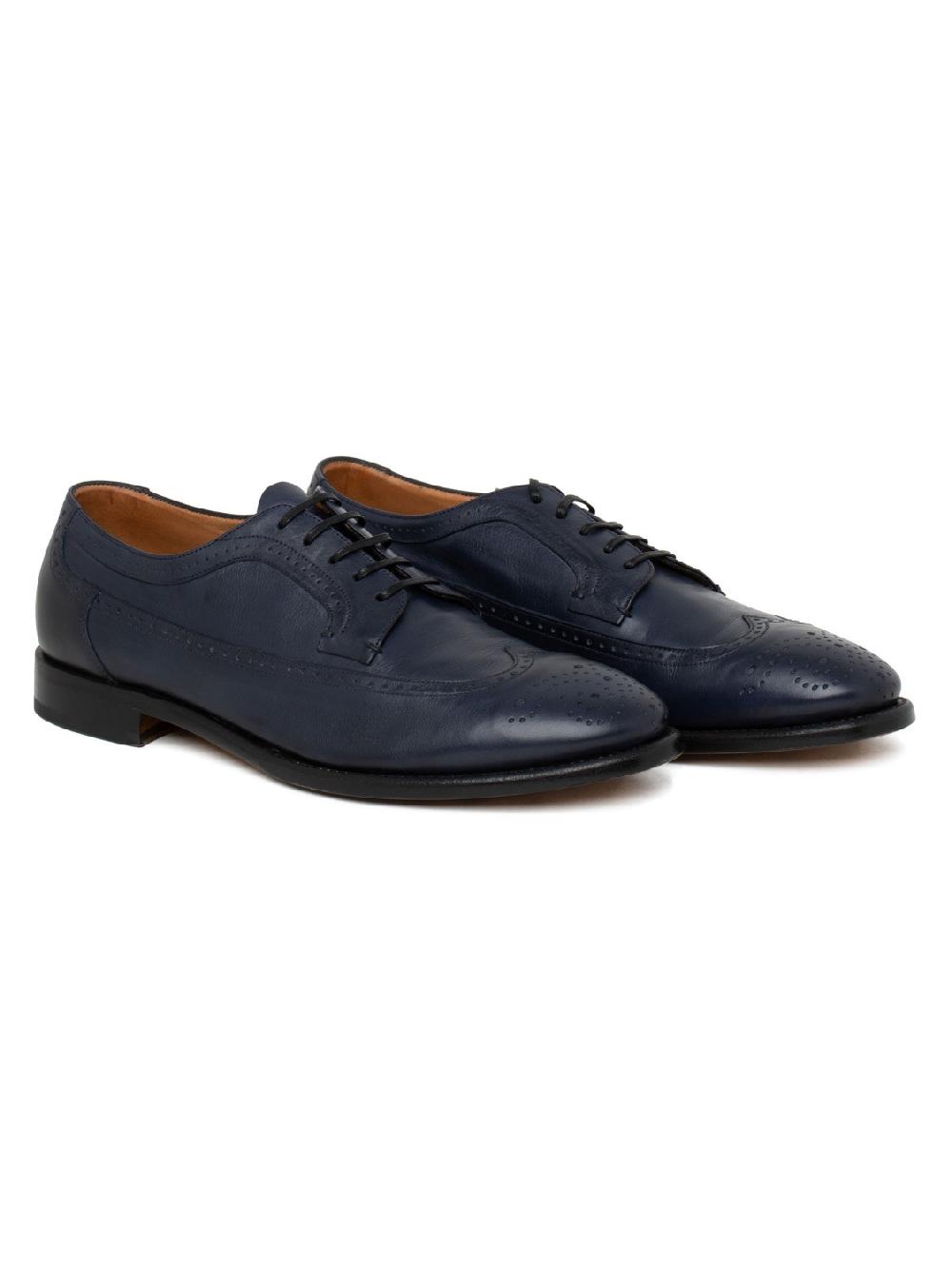 Silvano Sassetti Scarpe Derby In Pelle Blu