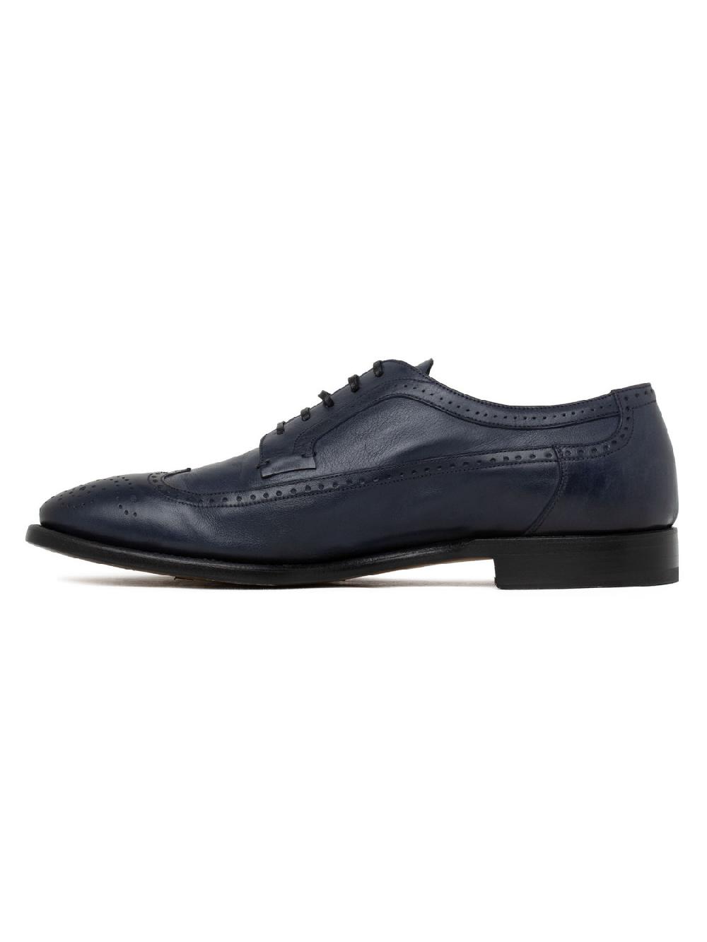 Silvano Sassetti Scarpe Derby In Pelle Blu