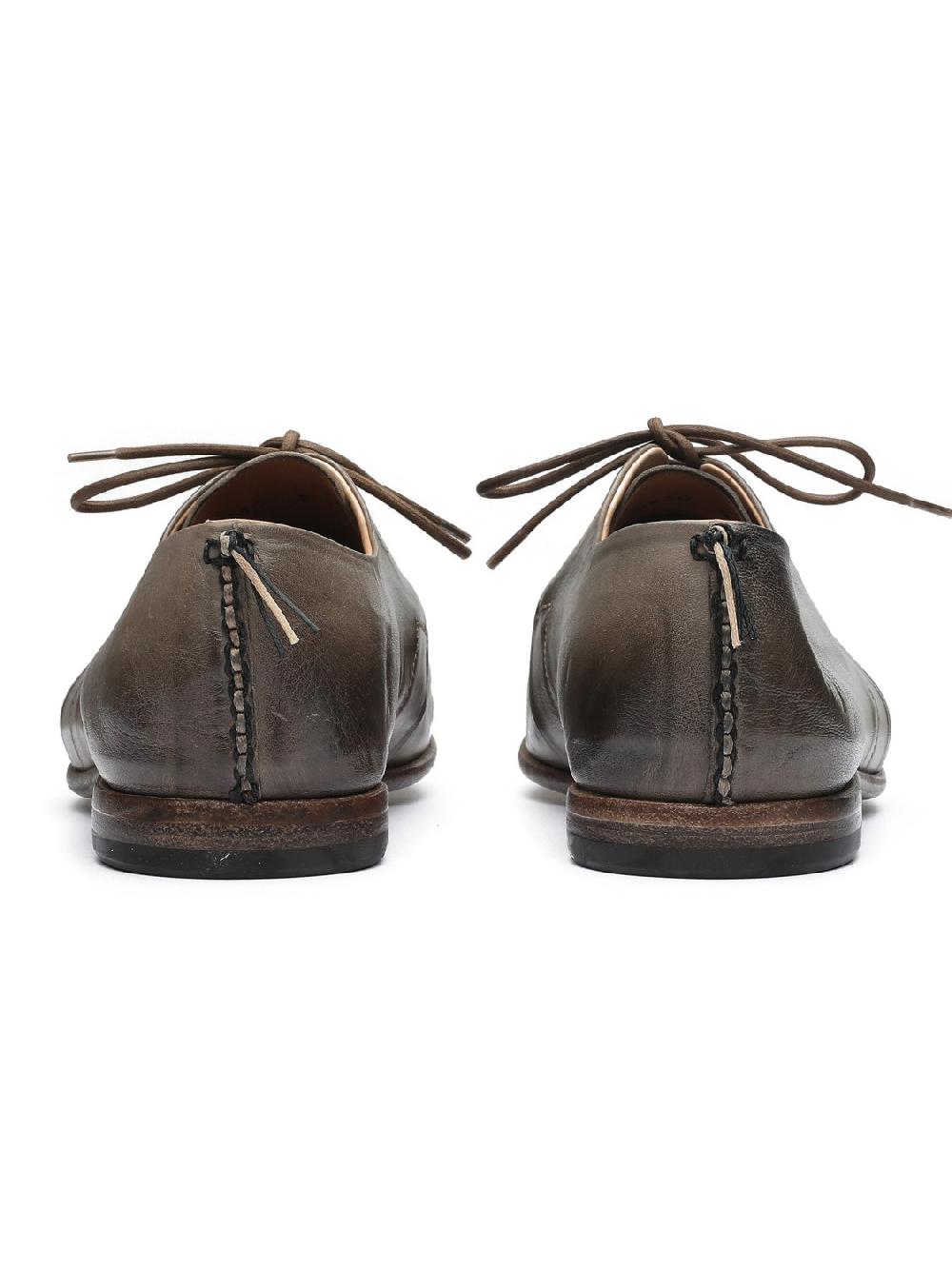 Silvano Sassetti Scarpe Derby In Pelle Grigia