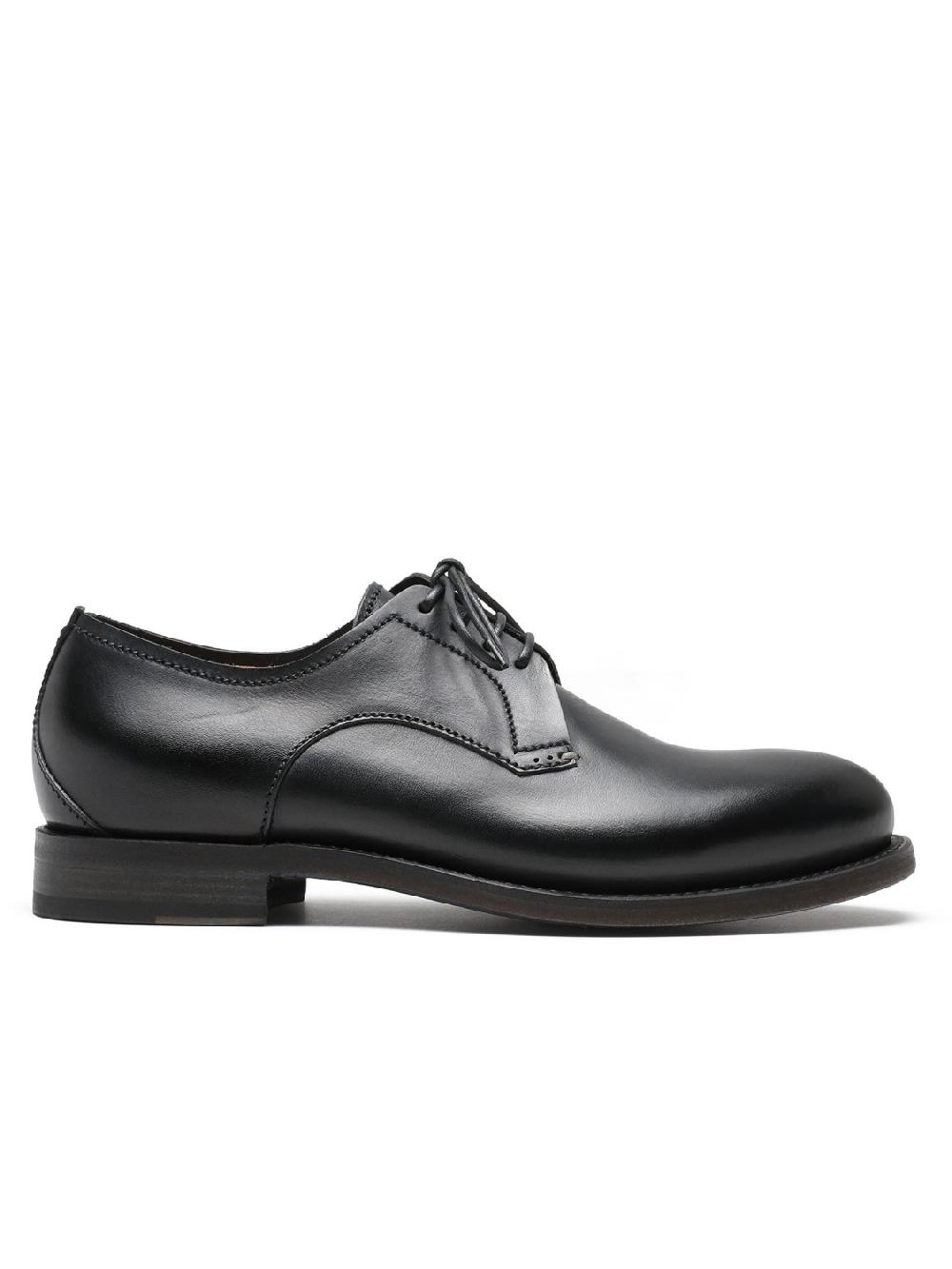 Silvano Sassetti Scarpe Derby in pelle nera