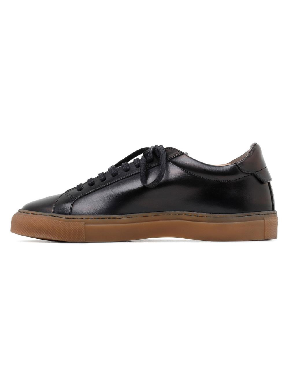 Silvano Sassetti Sneaker Romilly In Pelle Nera