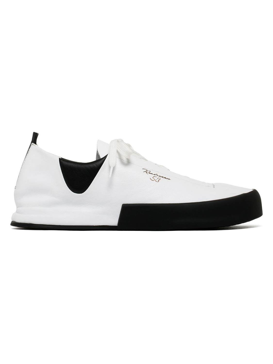 Silvano Sassetti Sneakers Acquarone bianche e nere