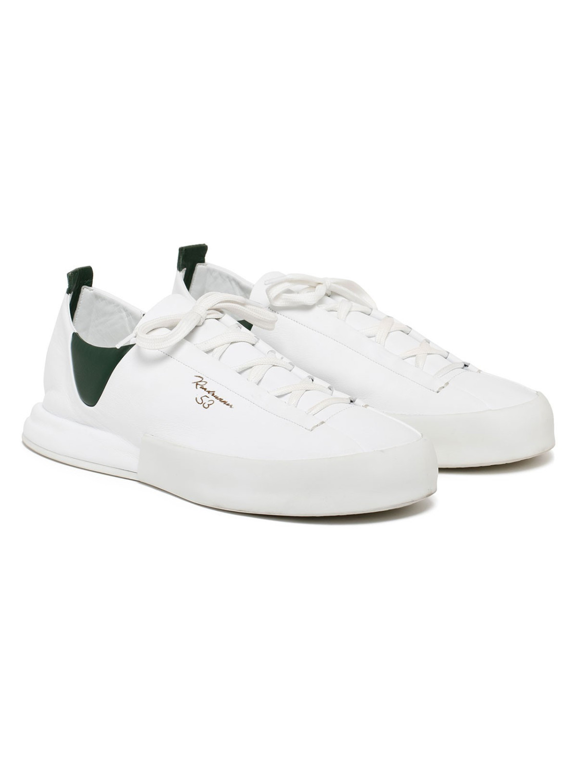Silvano Sassetti Sneakers Durante Bianco E Verde
