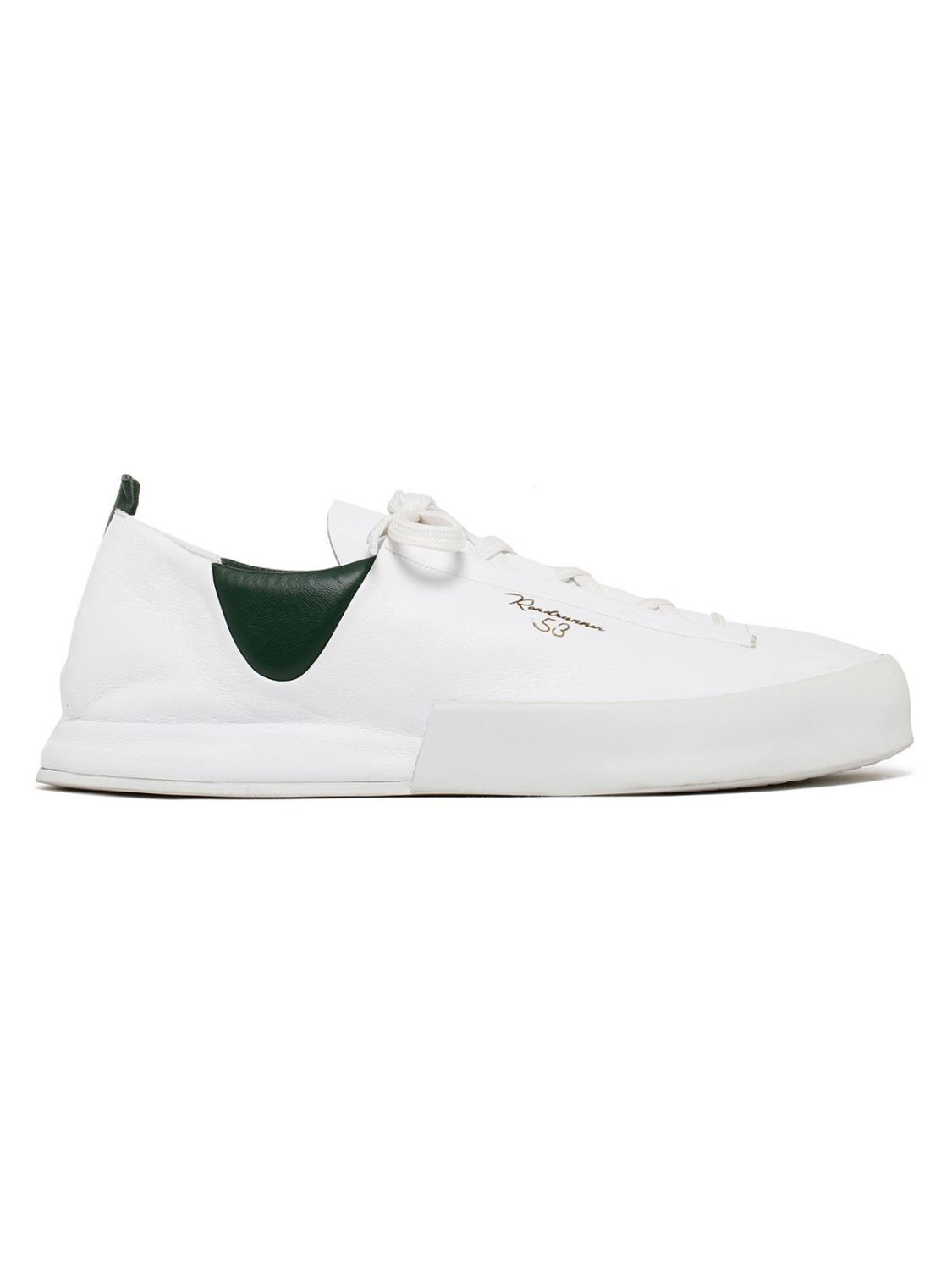 Silvano Sassetti Sneakers Durante bianco e verde