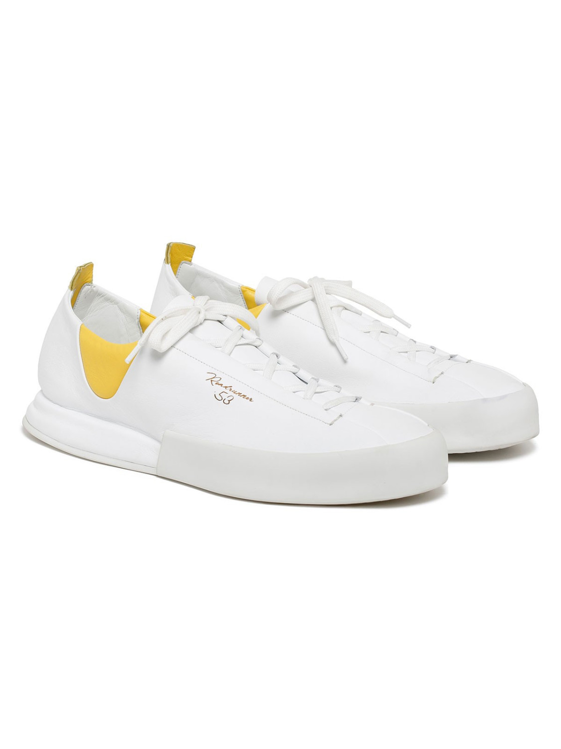 Silvano Sassetti Sneakers Epis Bianco E Giallo