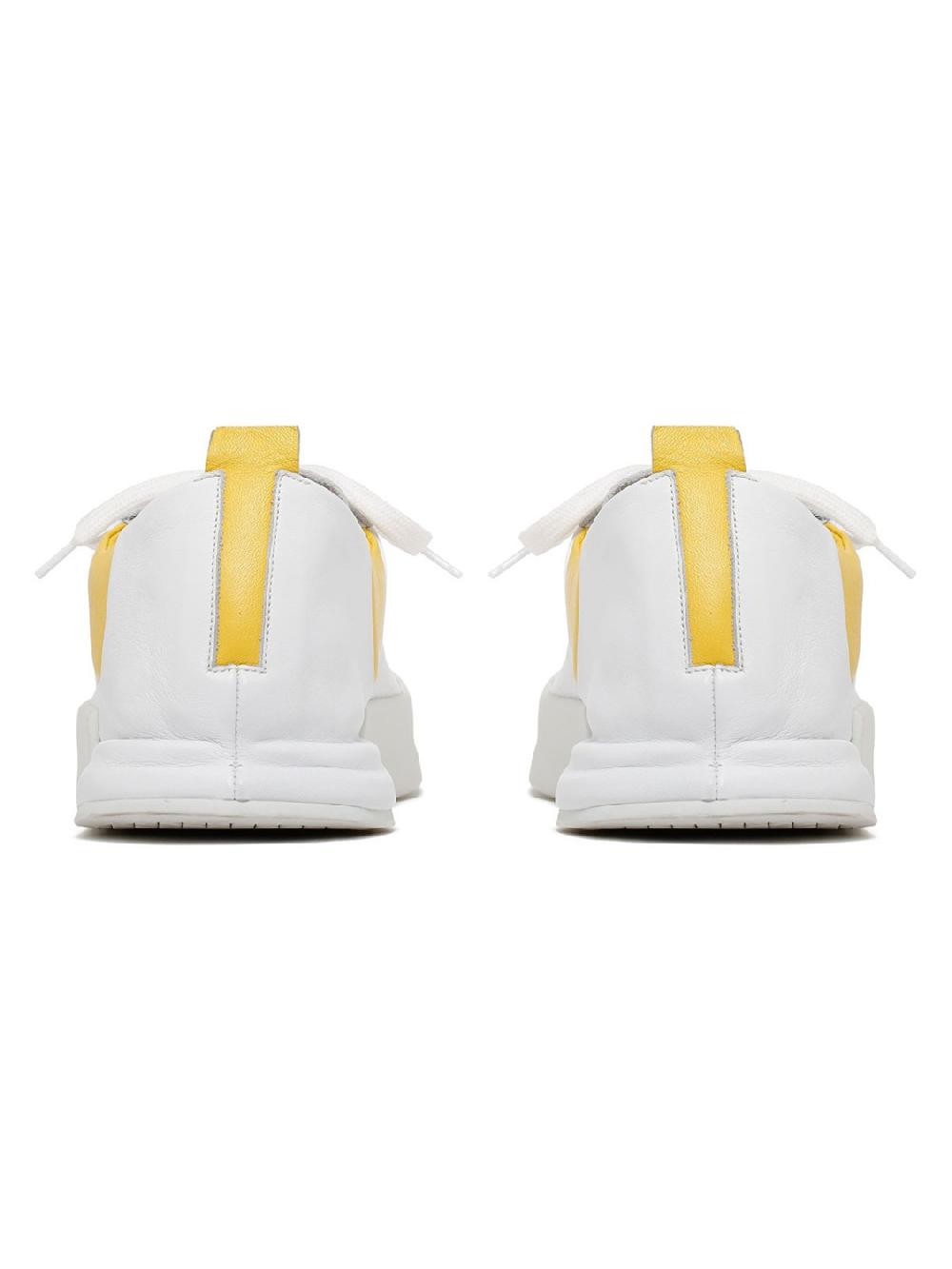 Silvano Sassetti Sneakers Epis Bianco E Giallo