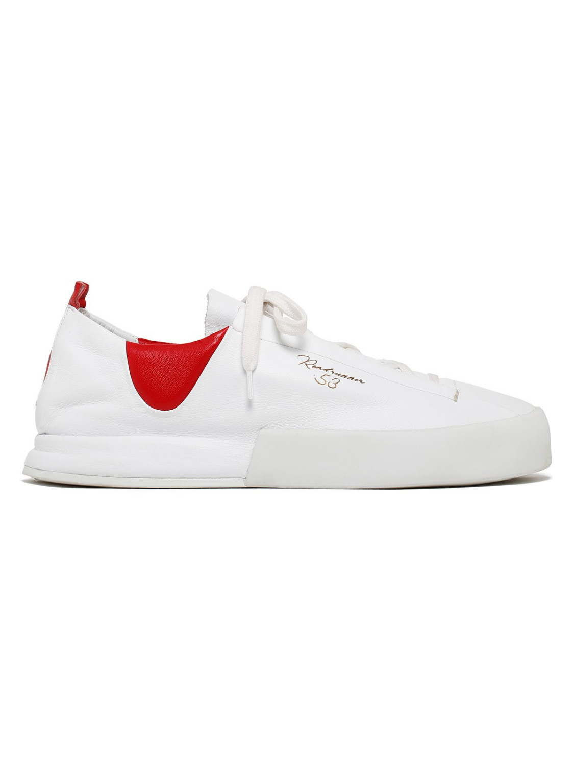 Silvano Sassetti Sneakers Lavelli bianco e rosso