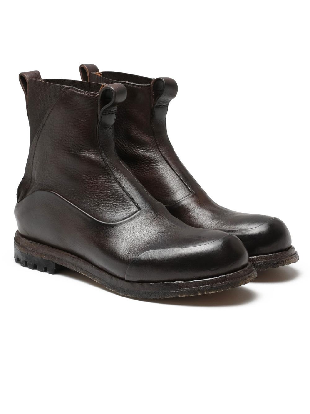 Silvano Sassetti Stivaletti In Pelle Marrone Scuro