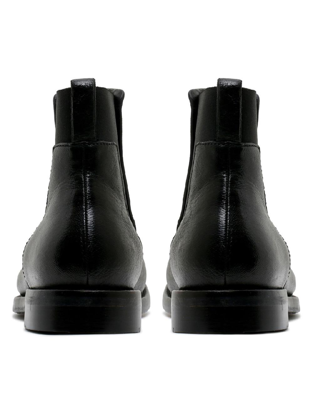 Silvano Sassetti Stivaletti In Pelle Nera