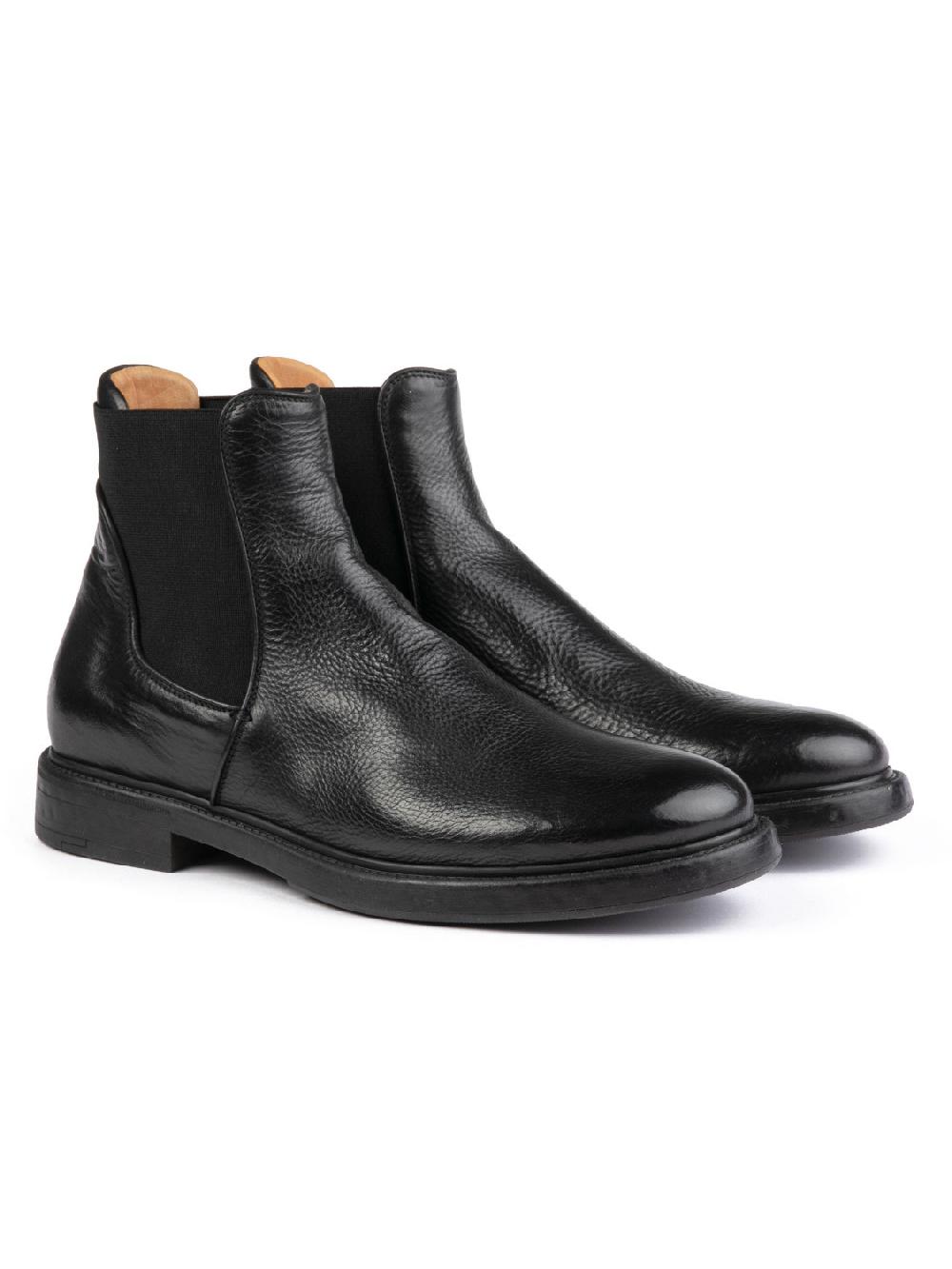 Silvano Sassetti Stivaletti In Pelle Nera