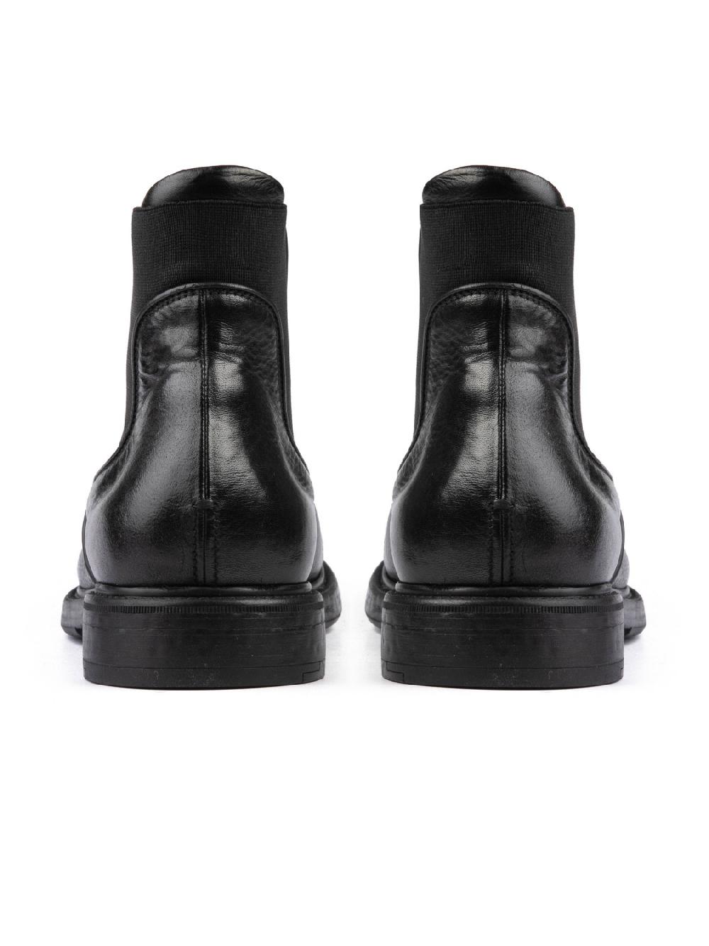 Silvano Sassetti Stivaletti In Pelle Nera