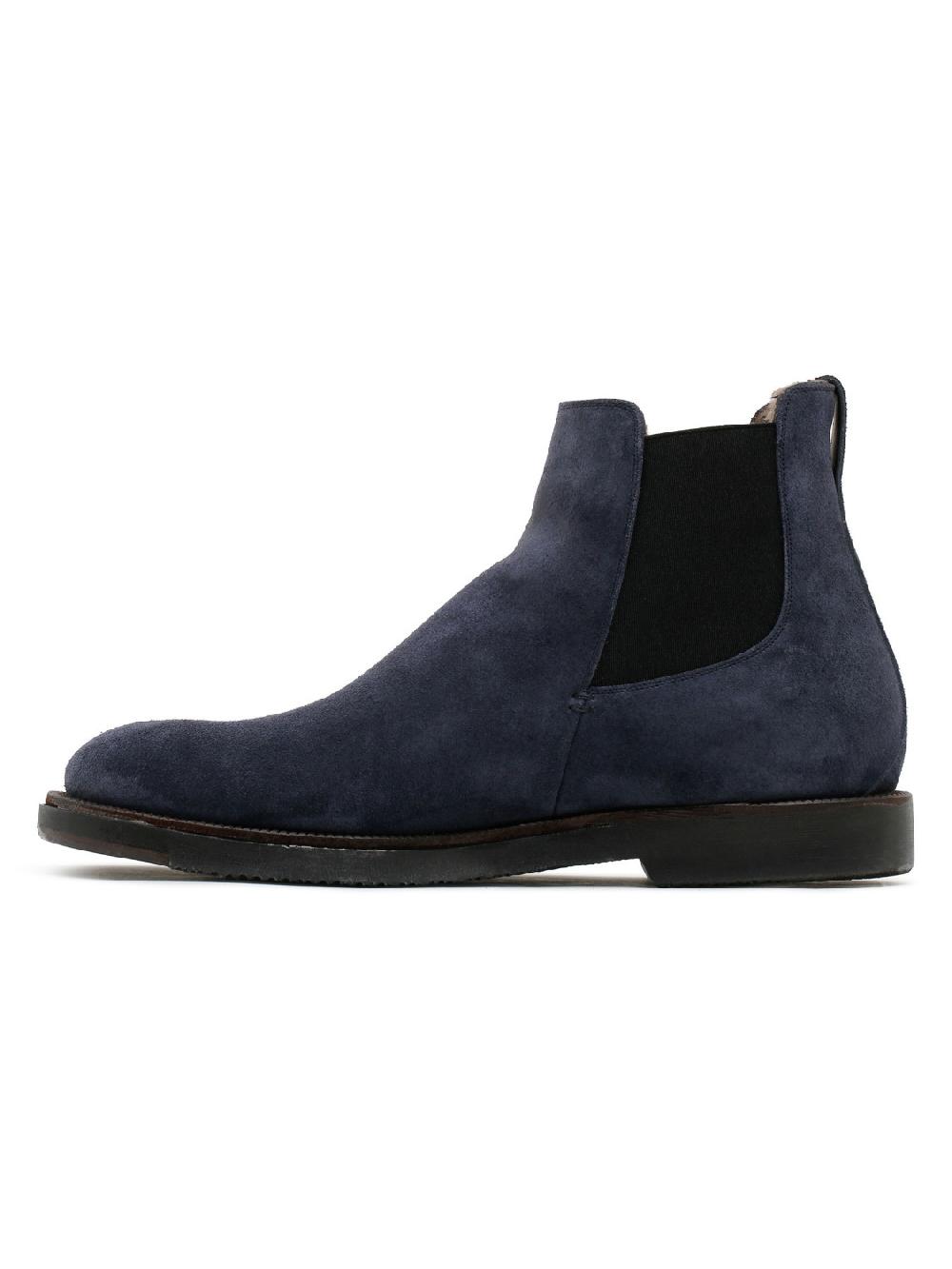 Silvano Sassetti Stivaletti In Suede Blu
