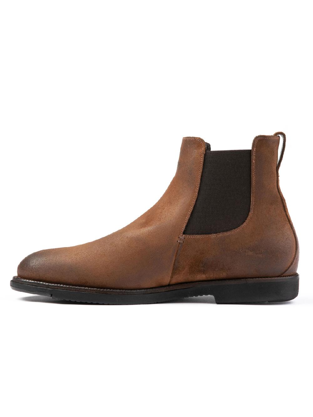 Silvano Sassetti Stivaletti In Suede Color Brandy