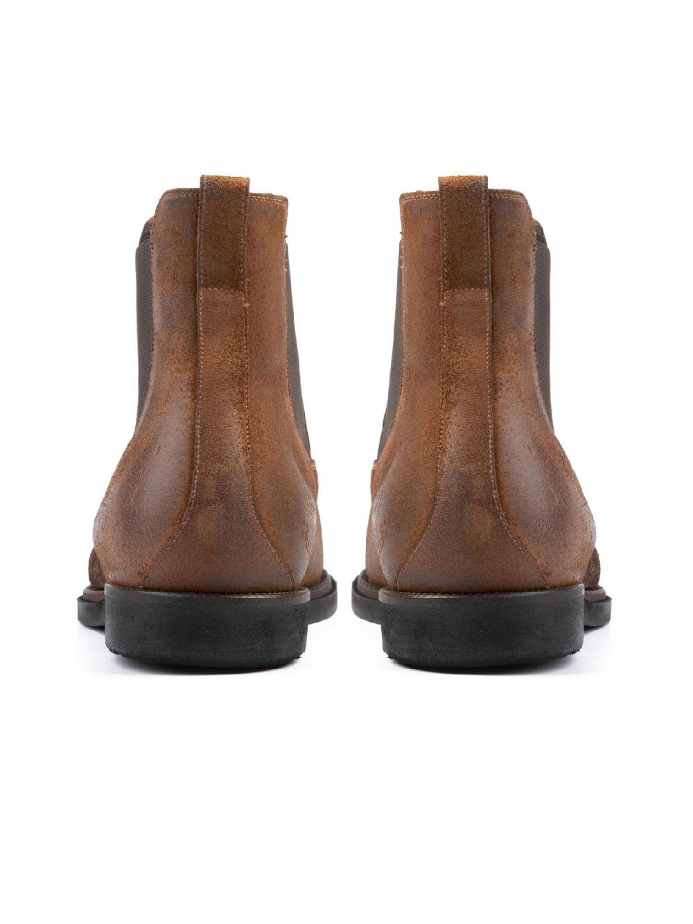 Silvano Sassetti Stivaletti In Suede Color Brandy