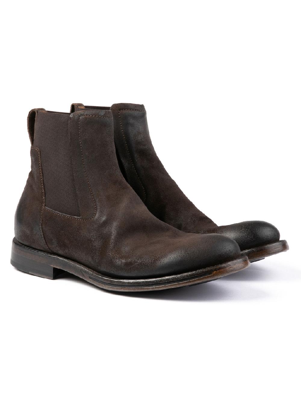 Silvano Sassetti Stivaletti In Suede Marrone