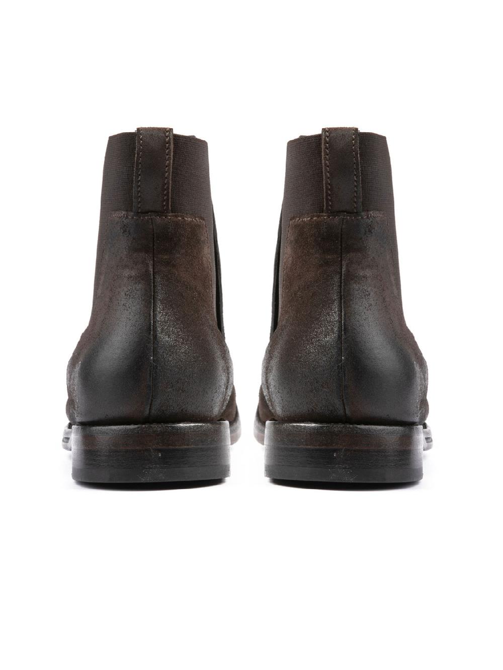 Silvano Sassetti Stivaletti In Suede Marrone