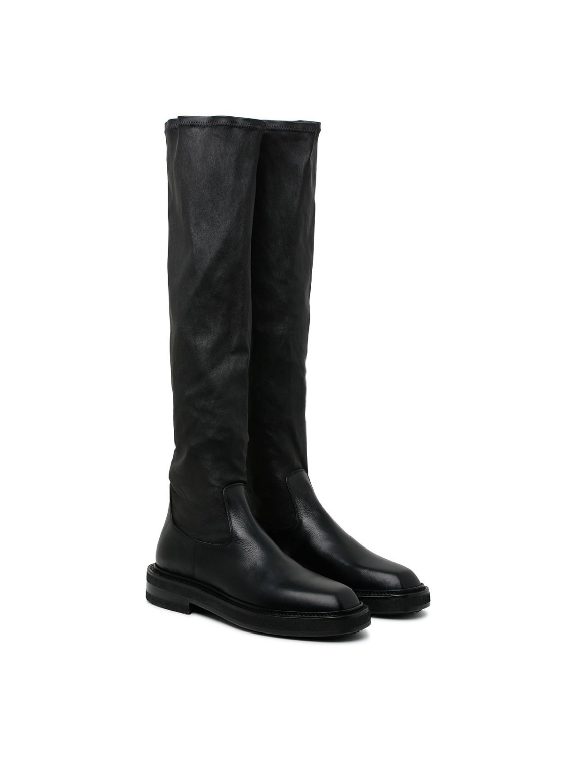 Silvano Sassetti Stivali Alti In Pelle Nera