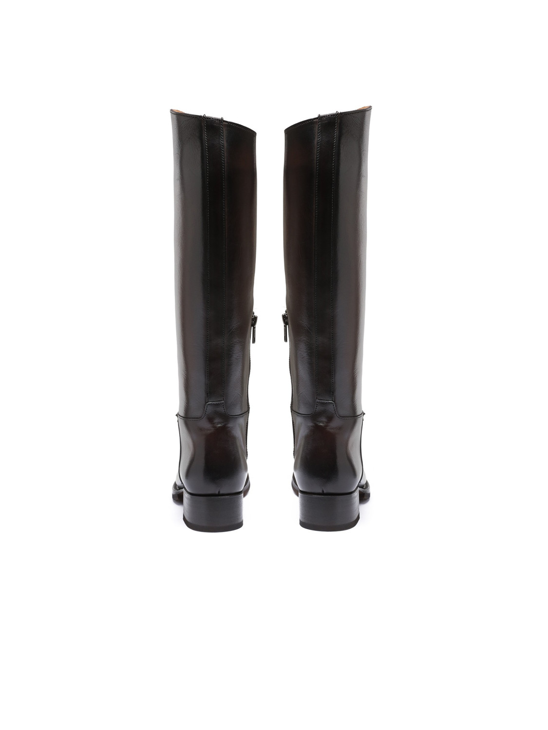 Silvano Sassetti Stivali Firenze In Pelle Marrone