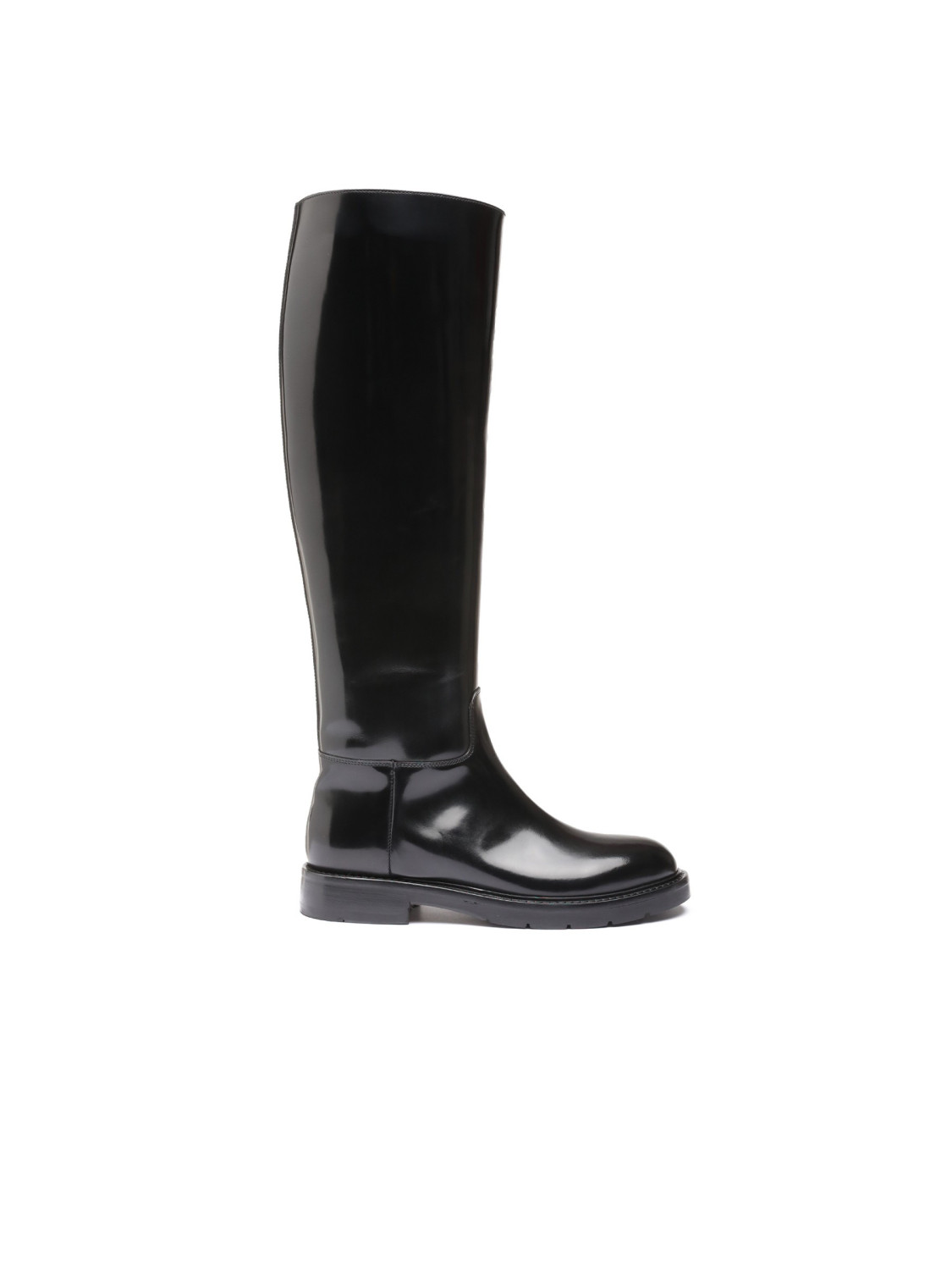 Silvano Sassetti Stivali Merini in pelle nera