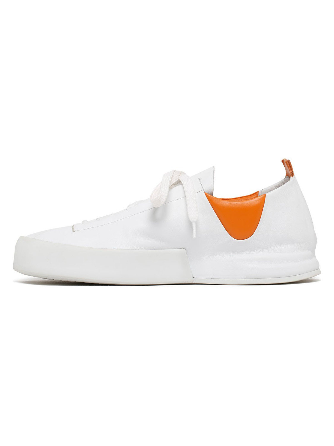 Silvano Sassetti Sneakers Incerti Bianco E Arancione
