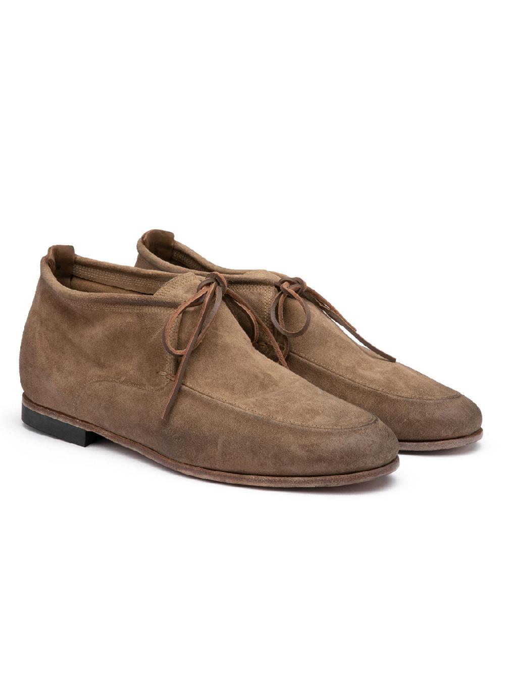 Silvano Sassetti Stivaletti Chukka In Suede Color Argilla