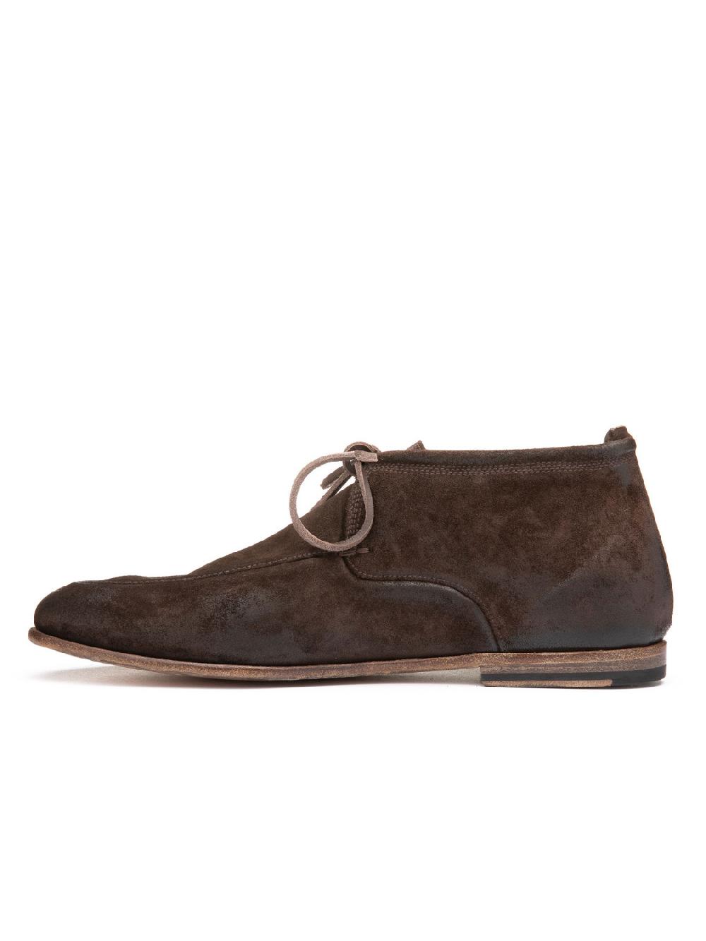 Silvano Sassetti Stivaletti Chukka In Suede Marrone Scuro