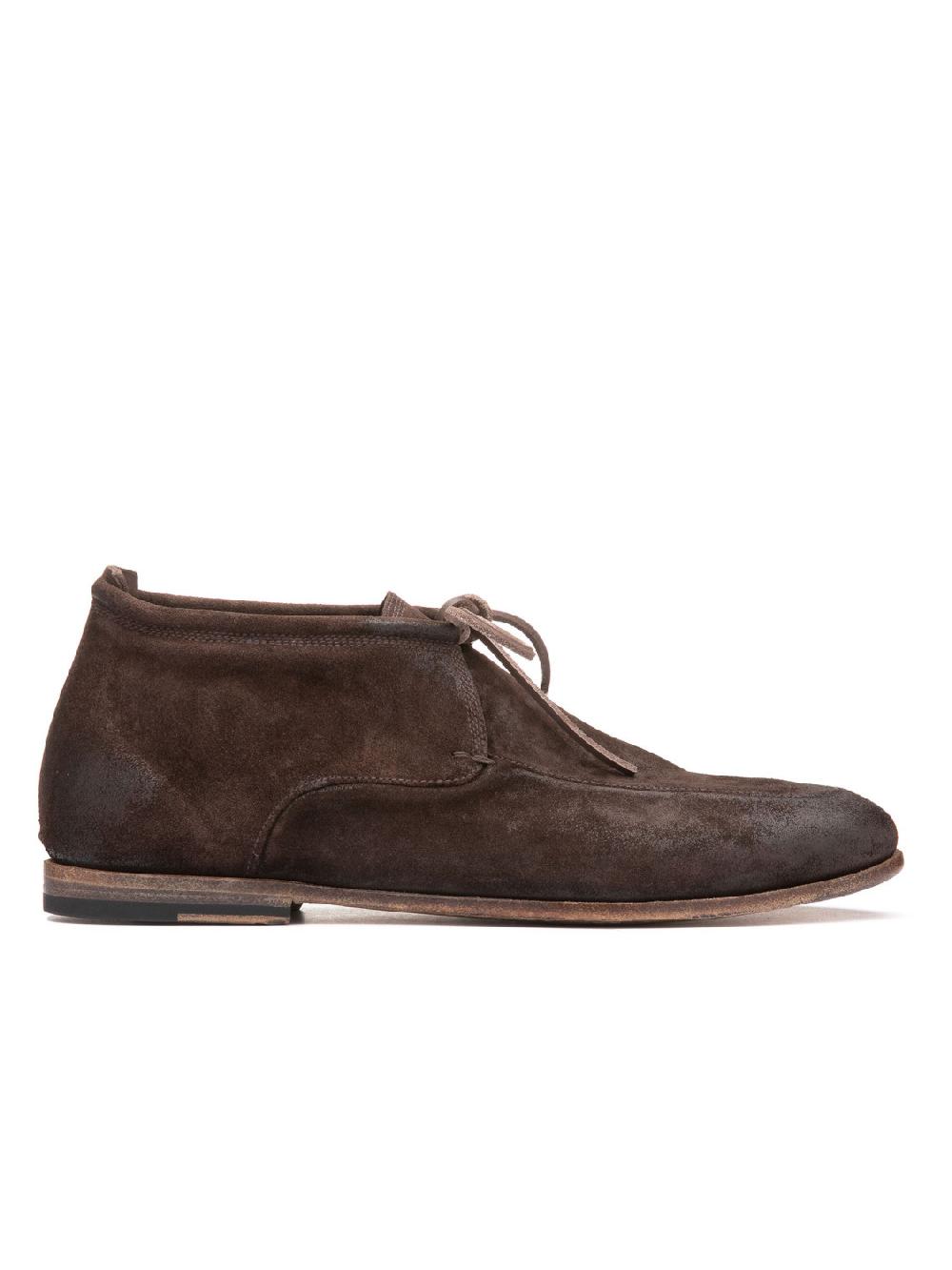Silvano Sassetti Stivaletti Chukka in suede marrone scuro