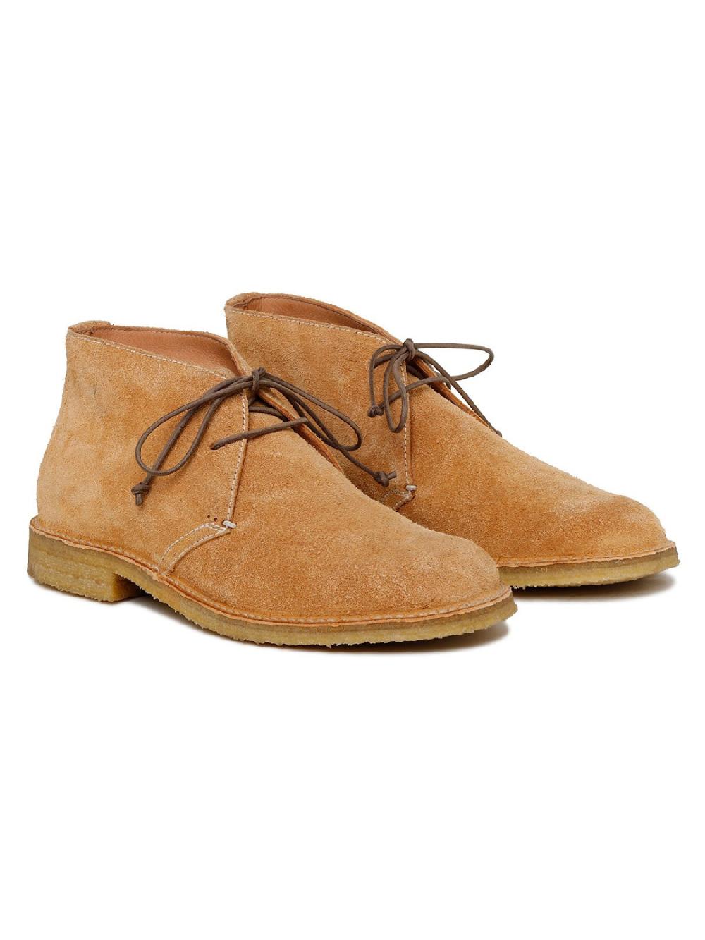 Silvano Sassetti Stivaletti Londra In Camoscio Di Colore Brandy