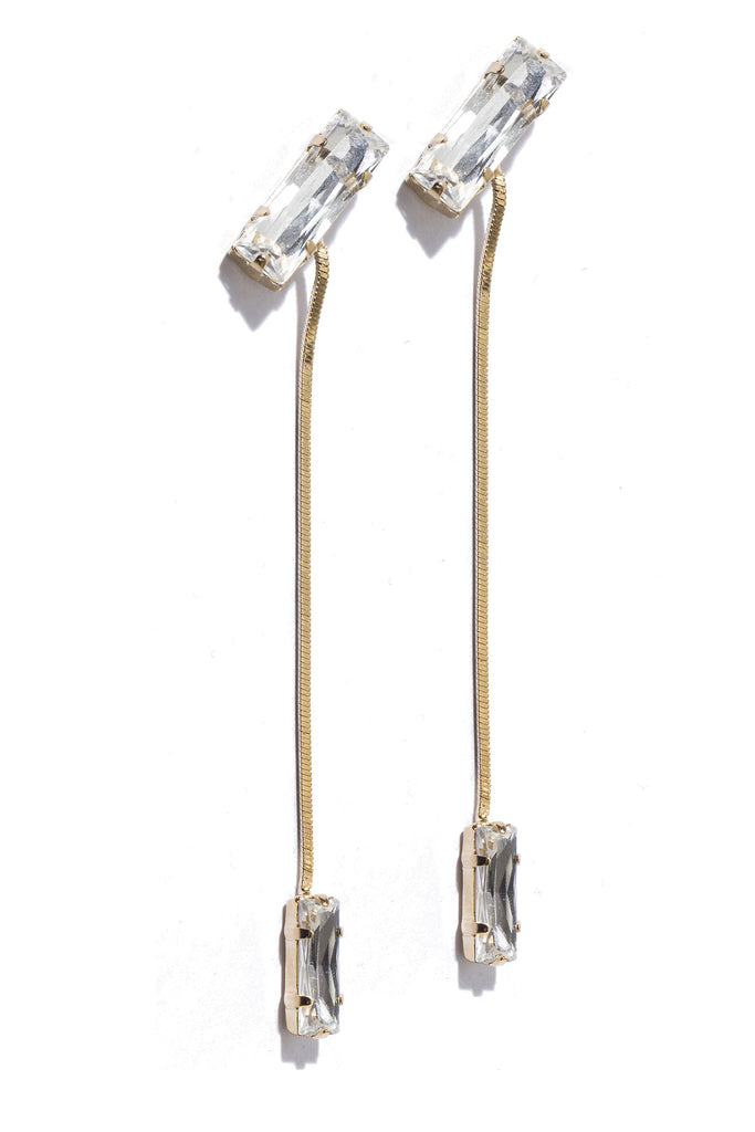 Silvia Gnecchi Baguette Earrings