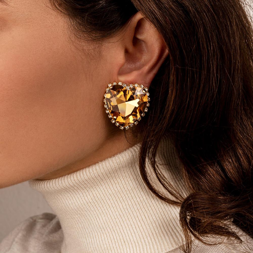 Silvia Gnecchi Ex-Hearts Earrings