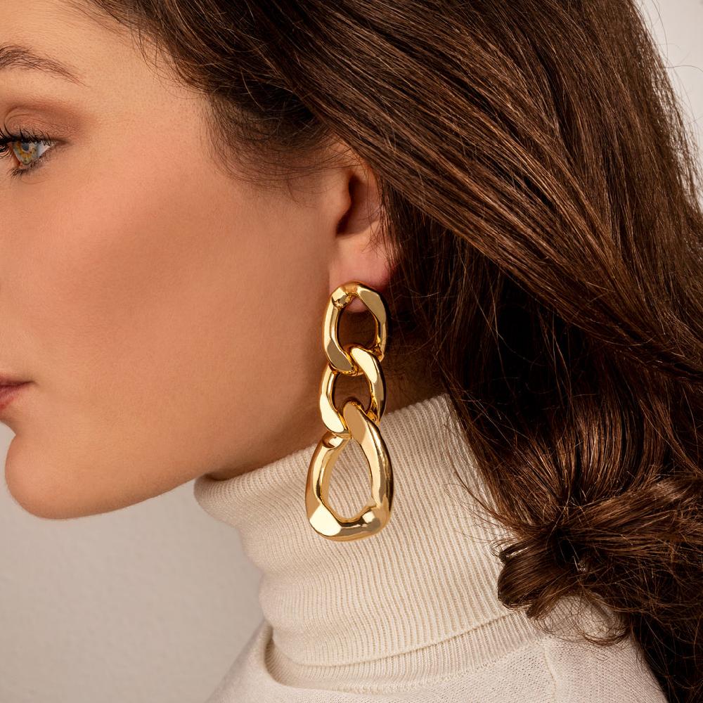 Silvia Gnecchi Flat Earrings