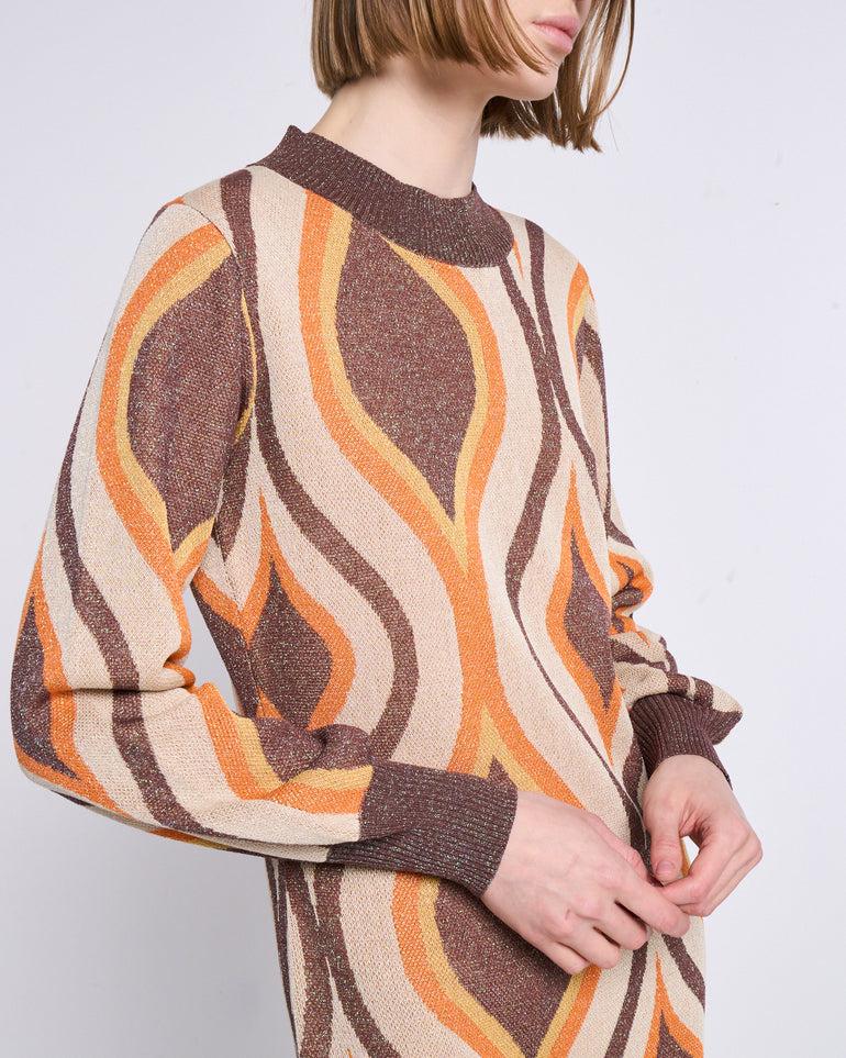 Silvian Heach Abito A Fantasia In Lurex