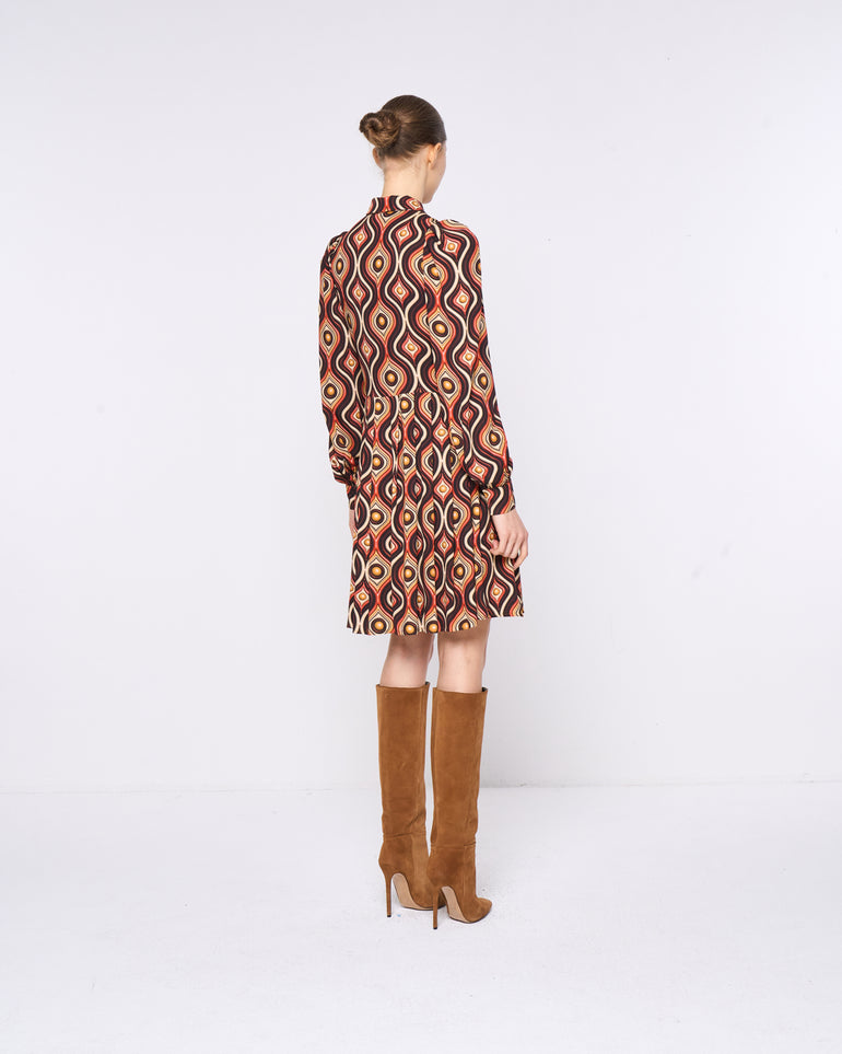 Silvian Heach Abito Chemisier A Fantasia