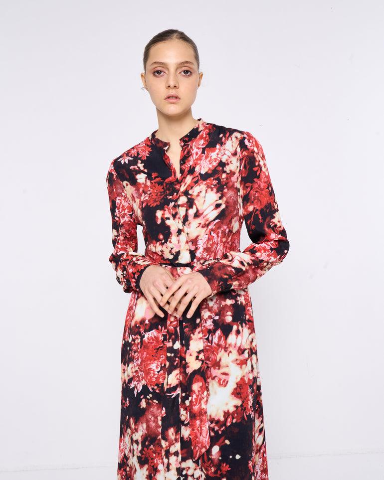 Silvian Heach Abito Chemisier Floreale