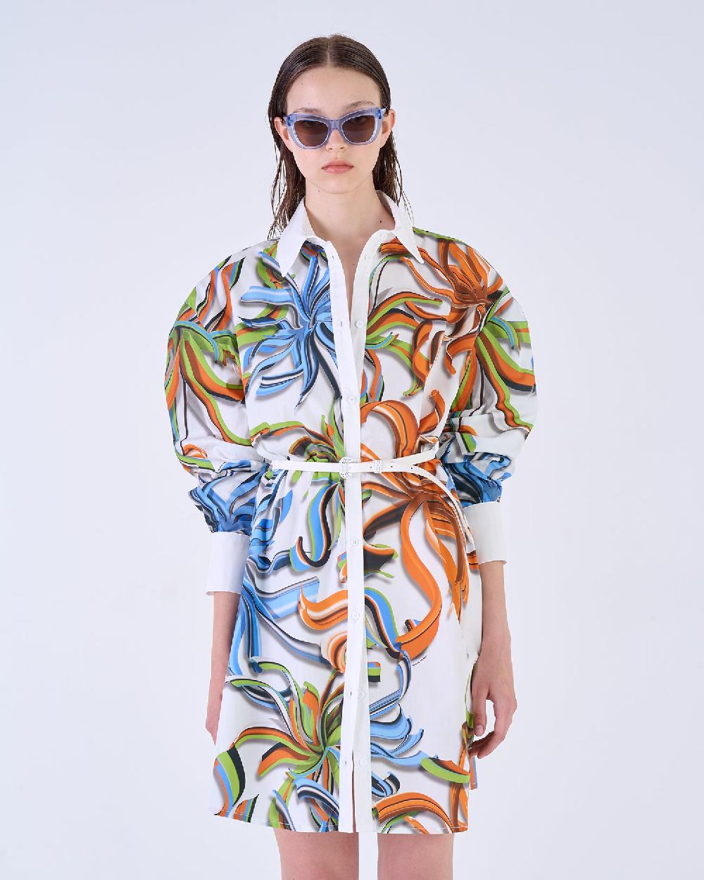 Silvian Heach Abito Chemisier Floreale