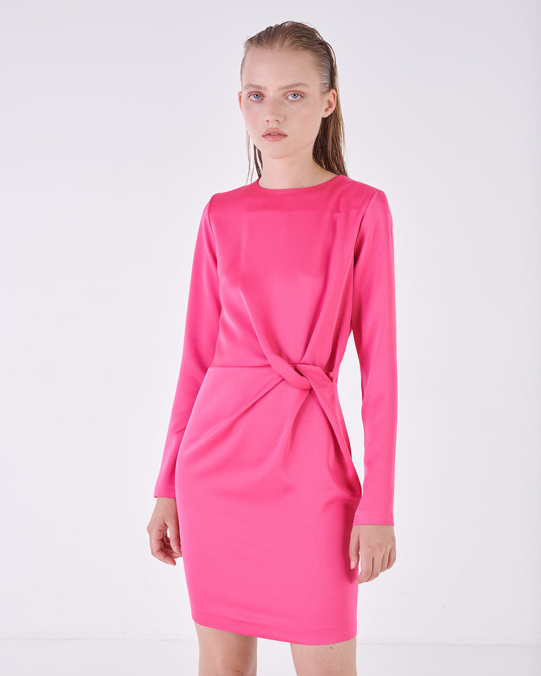 Silvian Heach Abito Corto Drappeggiato