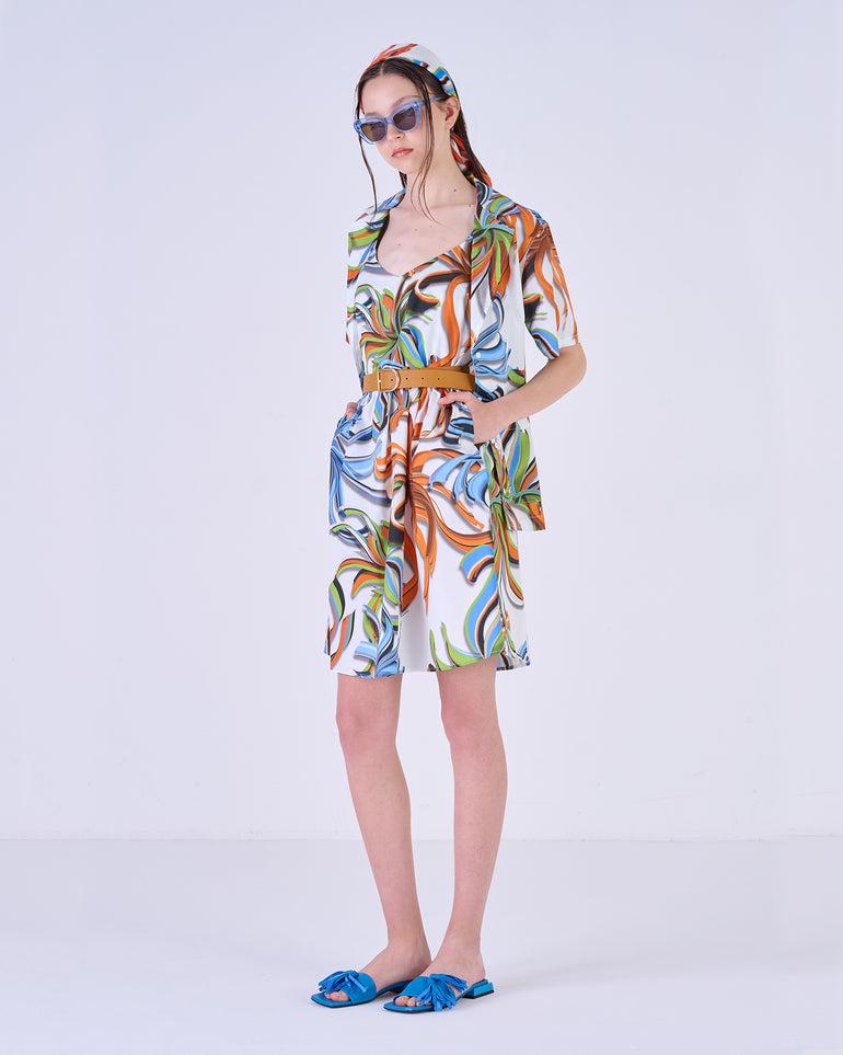 Silvian Heach Abito Corto Floreale